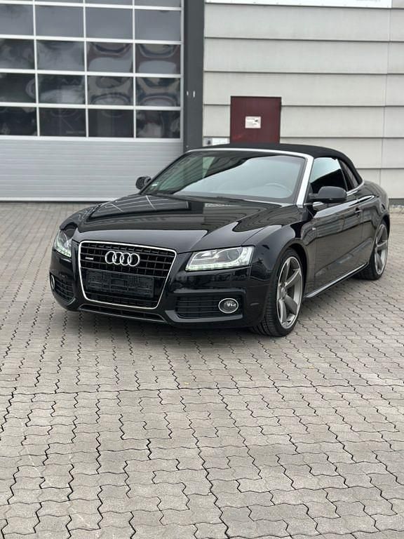 Schwarz Gebraucht 2011 Audi A5 Cabriolet S-Line Cabrio | 28.000 € - Bild 1/4