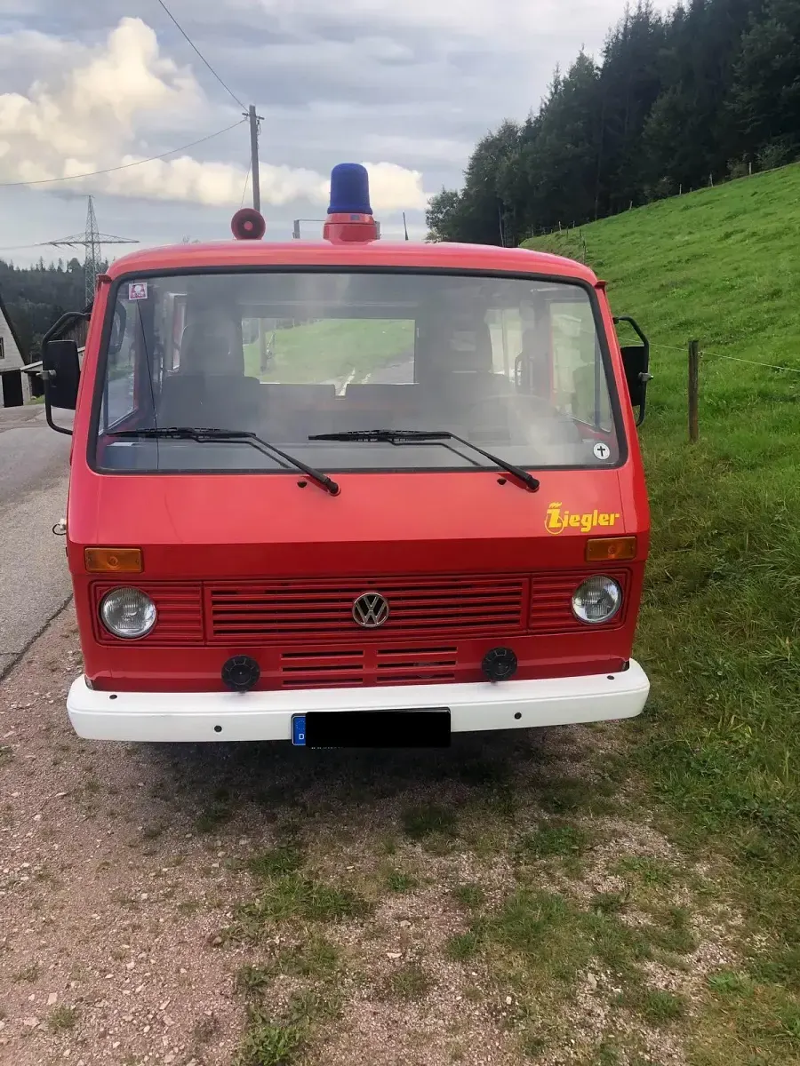 Gebraucht VW LT 90 PS (66 kW) 1985 Rot Van / Kleinbus