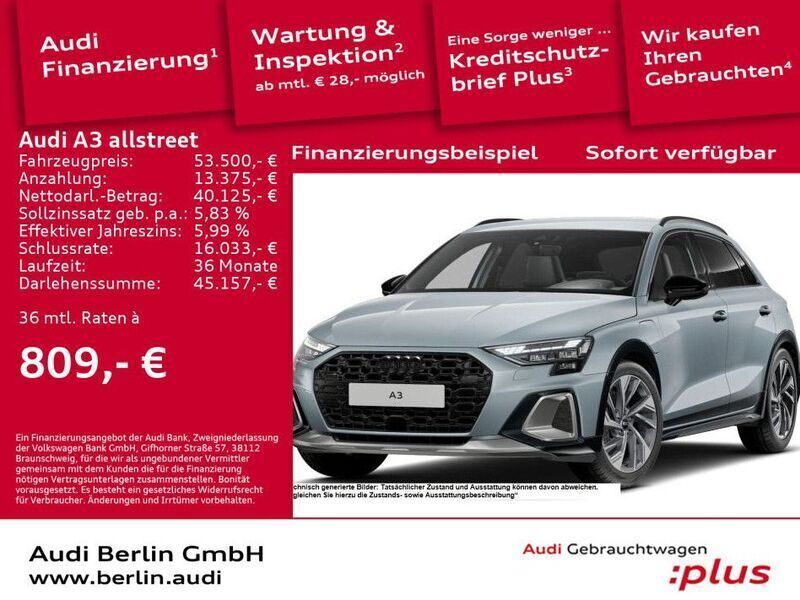Pfeilgrau perleffekt Gebraucht 2025 Audi A3 e-tron Ambiente Kleinwagen | 53.500 € - Bild 1/3