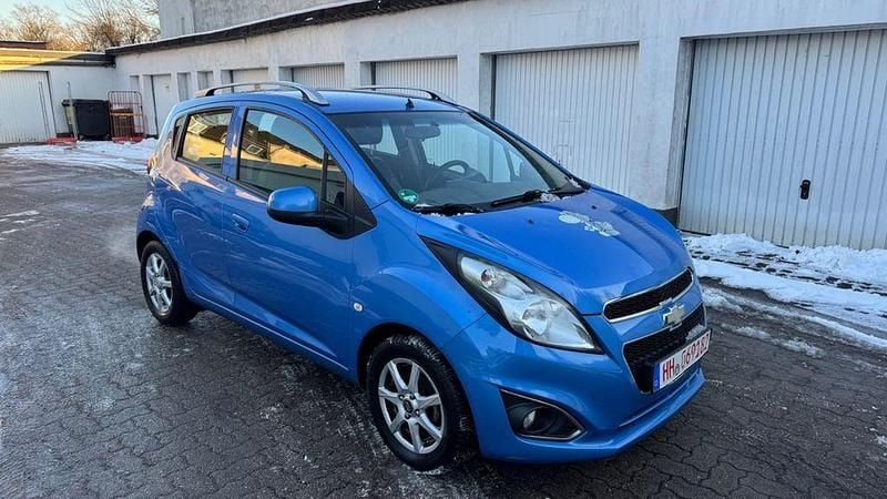 Gebraucht Chevrolet Spark LT 82 PS (60 kW) 2013 Blau Kleinwagen