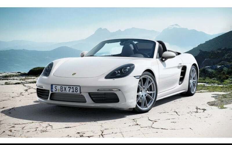 Weiß Gebraucht 2024 Porsche 718 Boxster Cabrio | 79.888 € (Etwas zu teuer) - Bild 1/4