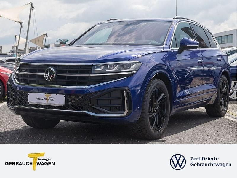 Blau Gebraucht 2023 VW Touareg R-line SUV | 61.980 € (Superpreis) - Bild 1/4