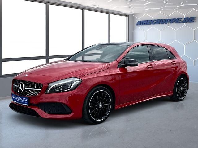 Gebraucht Mercedes A180 AMG line 123 PS (90 kW) 2015 Jupiter red uni Limousine