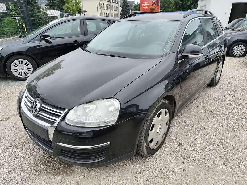 Schwarz Gebraucht 2009 VW Golf VI Comfortline Kombi | 4.000 € (Fairer Preis) - Bild 1/4
