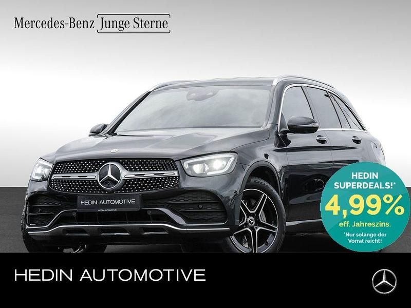 Grau Gebraucht 2021 Mercedes GLC200 AMG SUV | 38.490 € (Teuer) - Bild 1/4