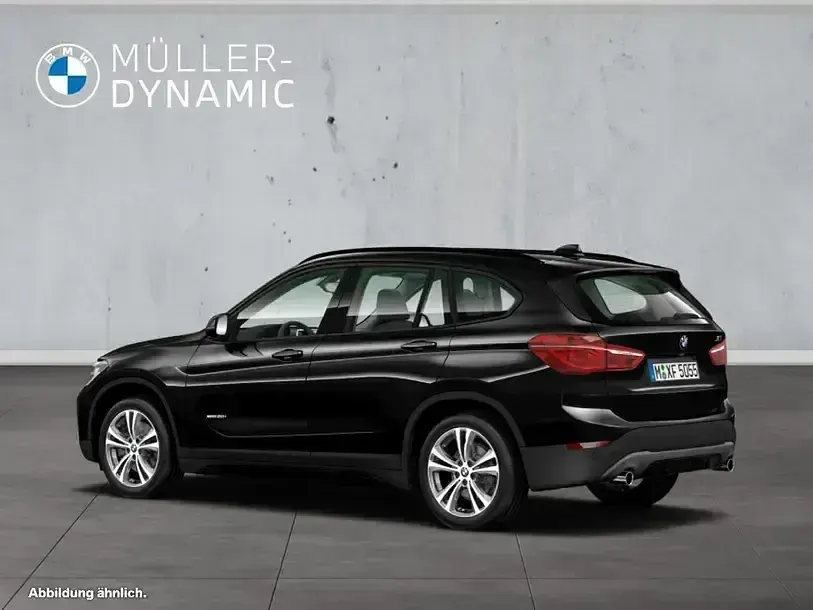 Gebraucht BMW X1 Sport Line 2017 Schwarz SUV