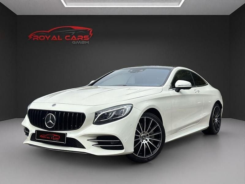 Diamantweiss Gebraucht 2018 Mercedes S560 AMG line Limousine | 49.990 € (Guter Preis) - Bild 1/4