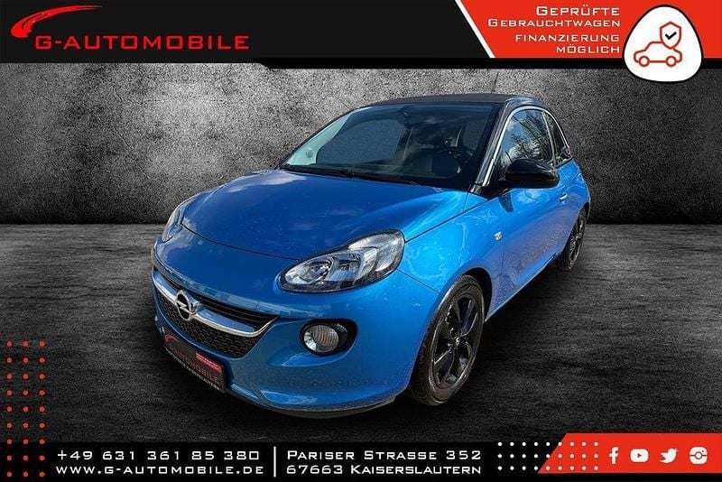 Blau Gebraucht 2017 Opel Adam Open Air Kleinwagen | 8.500 € (Fairer Preis) - Bild 1/4