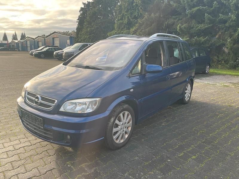Blau Gebraucht 2004 Opel Zafira Van / Kleinbus | 1.850 € (Fairer Preis) - Bild 1/4