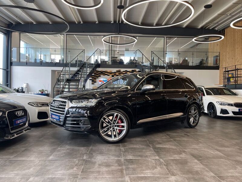 Schwarz Gebraucht 2019 Audi SQ7 S-Line SUV | 47.999 € - Bild 1/4