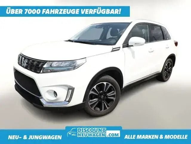 Cool white pearl metallic Gebraucht 2022 Suzuki Vitara Comfort+ SUV | 19.600 € (Fairer Preis) - Bild 1/4