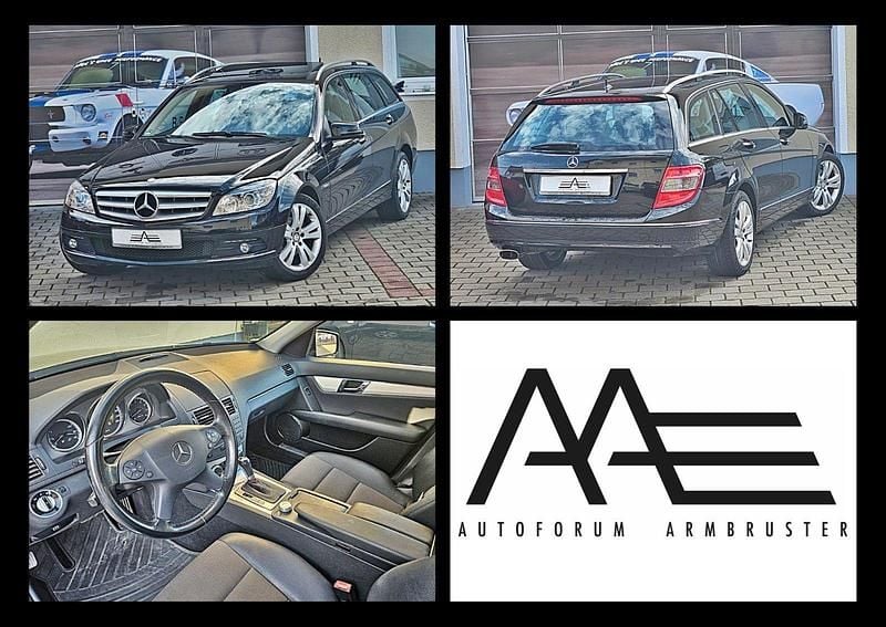 Schwarz Gebraucht 2010 Mercedes C180 Avantgarde Kombi | 6.990 € (Guter Preis) - Bild 1/4