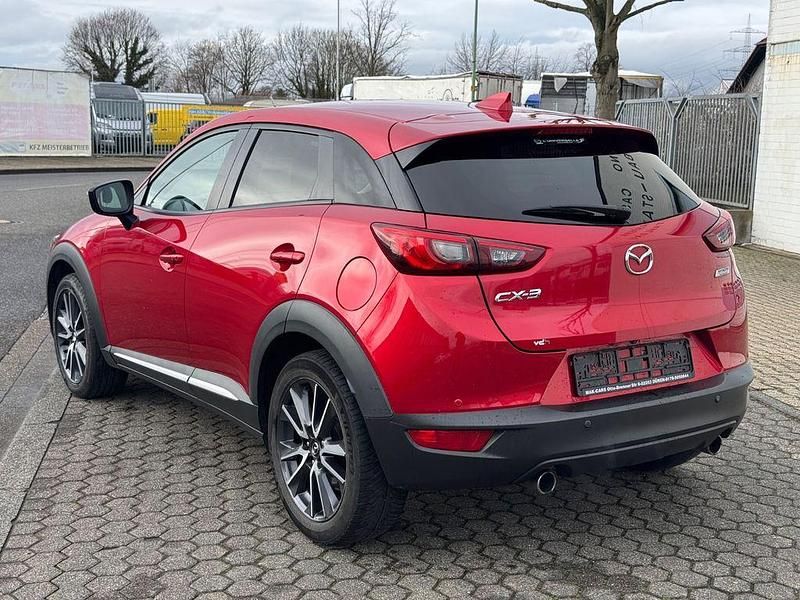 Gebraucht Mazda CX-3 Exclusive-Line 105 PS (77 kW) 2018 Rot SUV