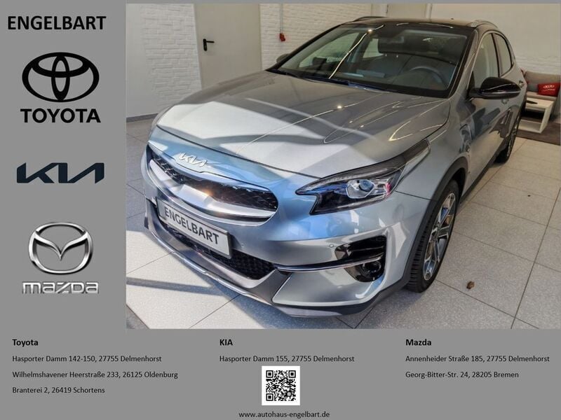 Lunarsilber met. Gebraucht 2022 Kia XCeed Spirit SUV | 24.990 € (Teuer) - Bild 1/4