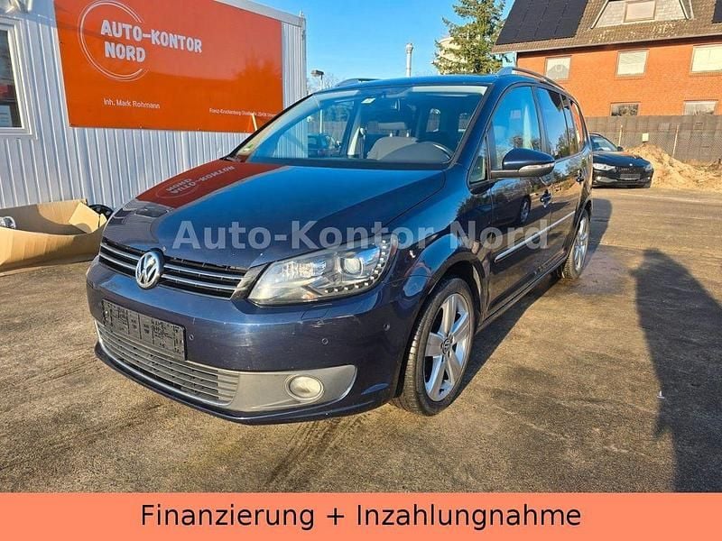 Blau Gebraucht 2012 VW Touran Highline Van / Kleinbus | 10.750 € (Etwas zu teuer) - Bild 1/4