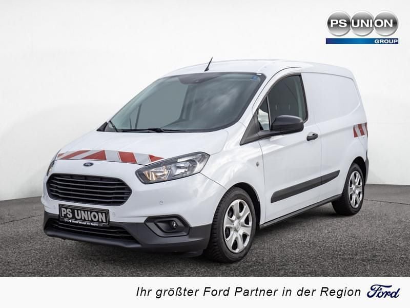 Weiss / frozen white Gebraucht 2022 Ford Transit Trend Van | 13.990 € (Superpreis) - Bild 1/4