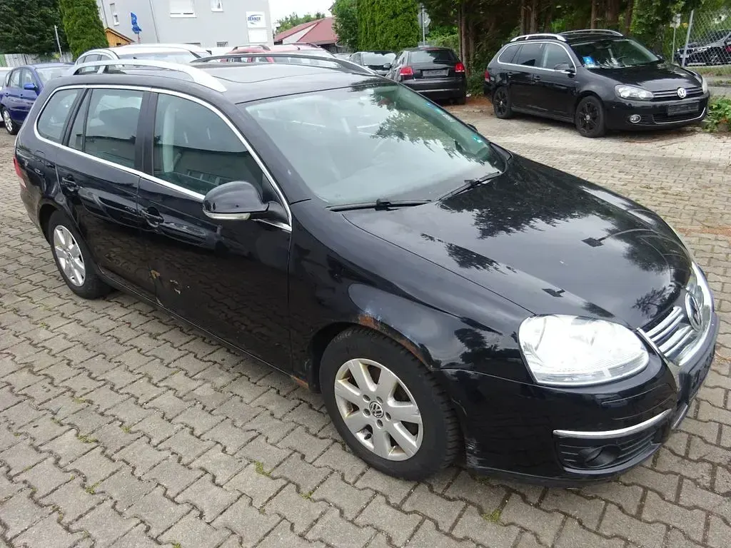 Gebraucht VW Golf VI Comfortline 122 PS (89 kW) 2009 Schwarz Kleinwagen