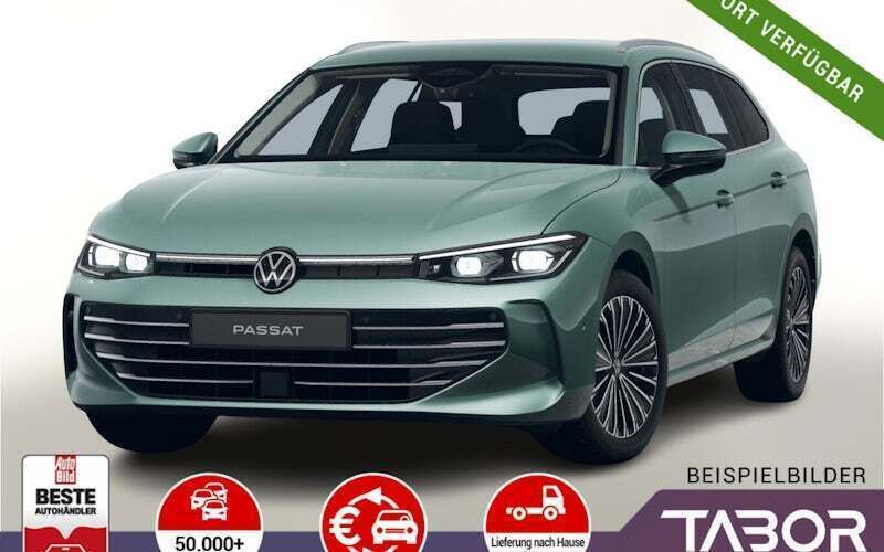 Grenadillschwarz metallic Neu 2024 VW Passat Elegance Kombi | 39.688 € (Superpreis) - Bild 1/4