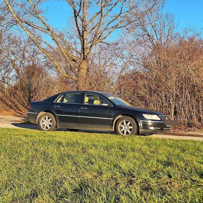 Second-hand VW Phaeton 239 CP (175 kW) 2009 Negru Berlinǎ