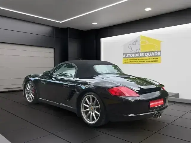 Gebraucht Porsche Boxster 295 PS (216 kW) 2008 Tiefschwarz Cabrio