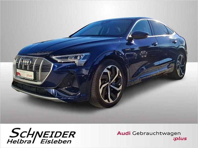 Gebraucht Audi e-tron Sportback S-Line 230 kW (313 PS) 2022 Navarrablau (metallic) SUV
