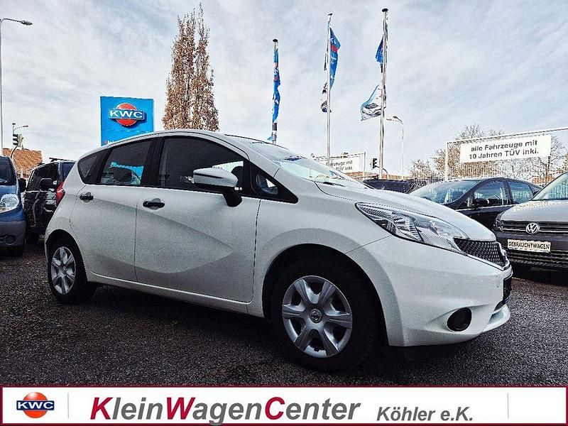 Gebraucht Nissan Note 80 PS (58 kW) 2016 Weiß Kleinwagen