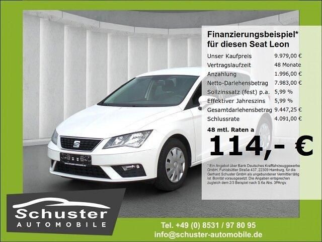 Weiss Gebraucht 2018 Seat Leon Limousine | 9.979 € (Fairer Preis) - Bild 1/1