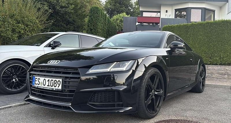 Schwarz Gebraucht 2017 Audi TT S-Line Coupé | 24.490 € (Etwas zu teuer) - Bild 1/4