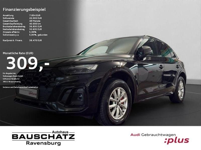 Gebraucht Audi Q5 S-Line 204 PS (150 kW) 2022 Mythosschwarz SUV