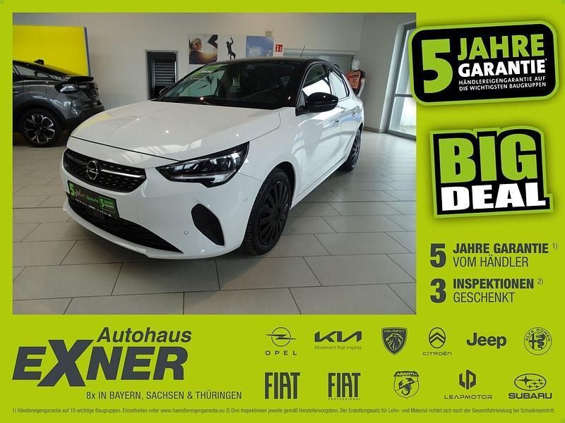 Jade weiss dach schwarz Gebraucht 2023 Opel Corsa Elegance Kleinwagen | 14.850 € (Guter Preis) - Bild 1/4