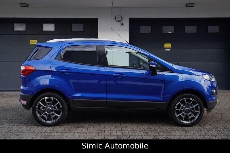Gebraucht Ford Ecosport Titanium 125 PS (91 kW) 2016 Blau SUV