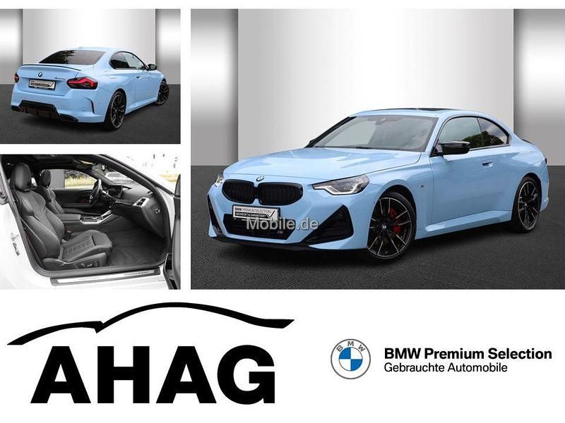 Blau Gebraucht 2024 BMW M240 M Sport | 58.690 € - Bild 1/4