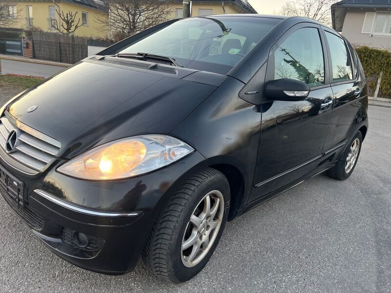 Schwarz Gebraucht 2007 Mercedes A150 Avantgarde Limousine | 2.999 € (Superpreis) - Bild 1/4