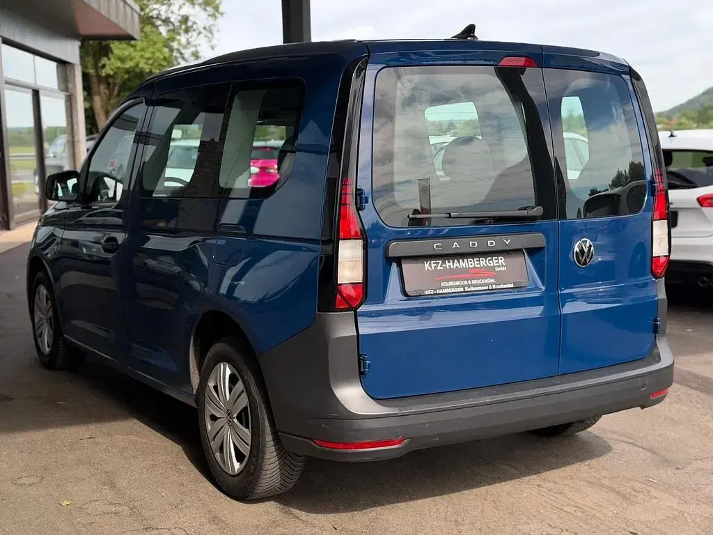 Gebraucht VW Caddy 114 PS (83 kW) 2021 Blau Van / Kleinbus