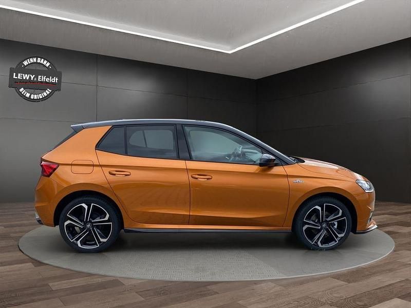 Neu Skoda Fabia Monte Carlo 116 PS (85 kW) 2025 Orange Kleinwagen