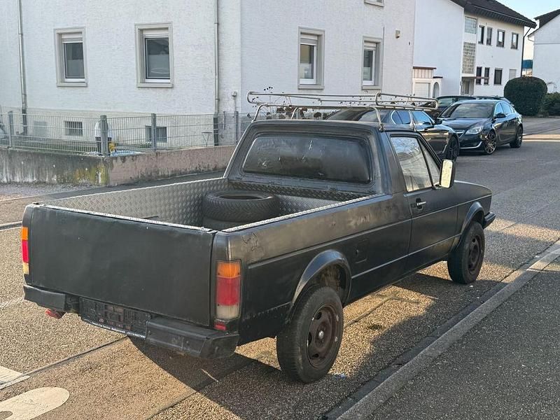 Gebraucht VW Caddy 54 PS (39 kW) 1987 Schwarz Van / Kleinbus
