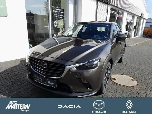 Grau Gebraucht 2018 Mazda CX-3 Sports-Line SUV | 16.490 € (Fairer Preis) - Bild 1/2