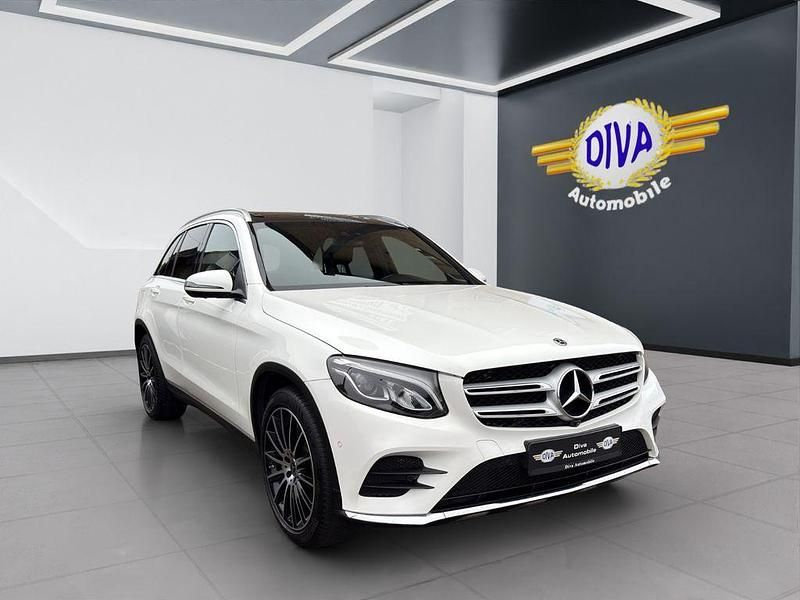 Gebraucht Mercedes GLC300 AMG line 245 PS (180 kW) 2018 Weiß SUV