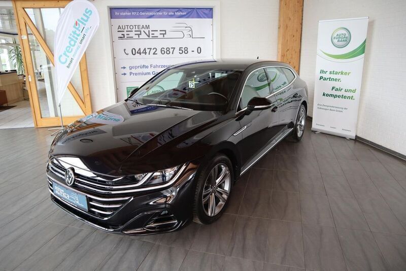 Schwarz Gebraucht 2021 VW Arteon R-line Limousine | 30.990 € (Superpreis) - Bild 1/2