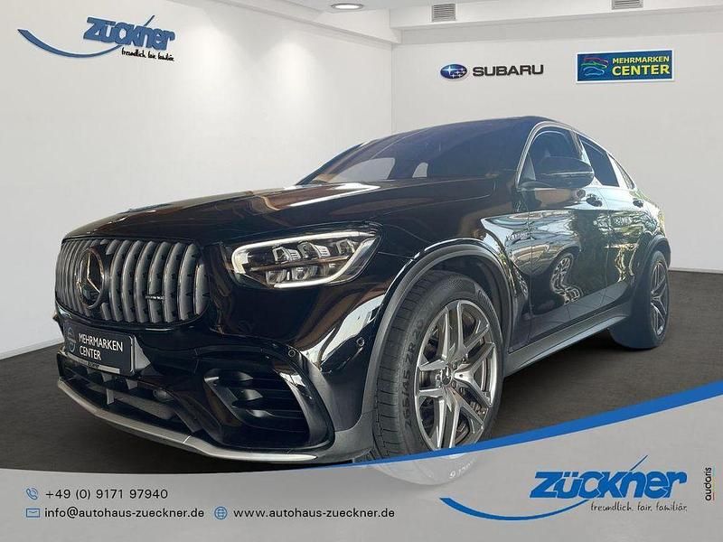 Schwarz Gebraucht 2021 Mercedes GLC63 AMG AMG SUV | 82.990 € - Bild 1/4