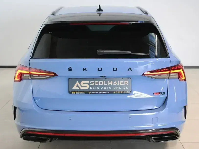Gebraucht Skoda Octavia RS 200 PS (147 kW) 2024 Blau Kombi