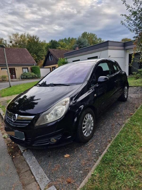 Schwarz Gebraucht 2008 Opel Corsa Coupé | 900 € (Guter Preis) - Bild 1/4