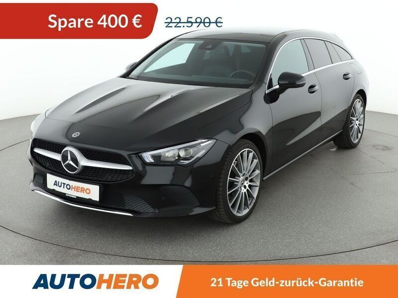 Schwarz Gebraucht 2019 Mercedes CLA180 Shooting Brake Progressive Kombi | 21.380 € (Fairer Preis) - Bild 1/3