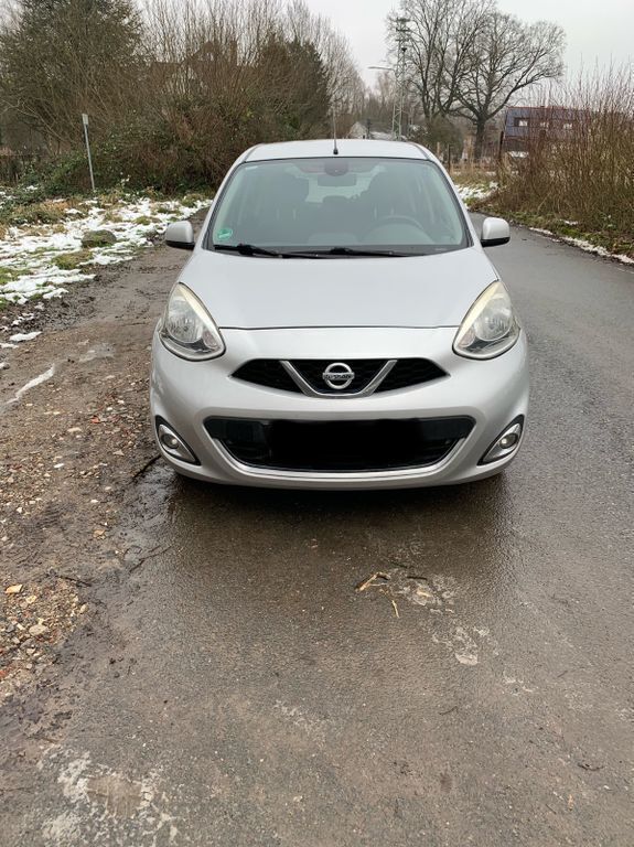 Silber Gebraucht 2015 Nissan Micra Kleinwagen | 5.400 € (Guter Preis) - Bild 1/4