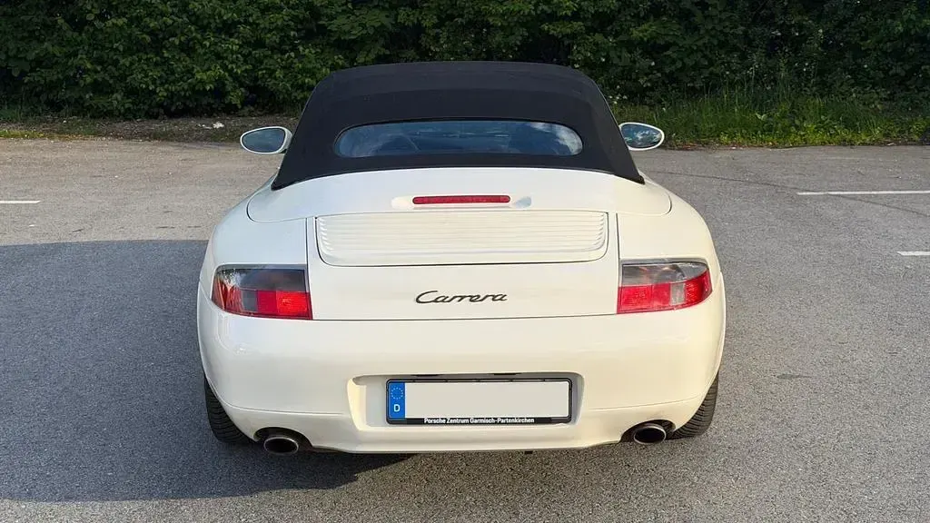 Gebraucht Porsche 911 Carrera Cabriolet 300 PS (220 kW) 2001 Weiß Cabrio
