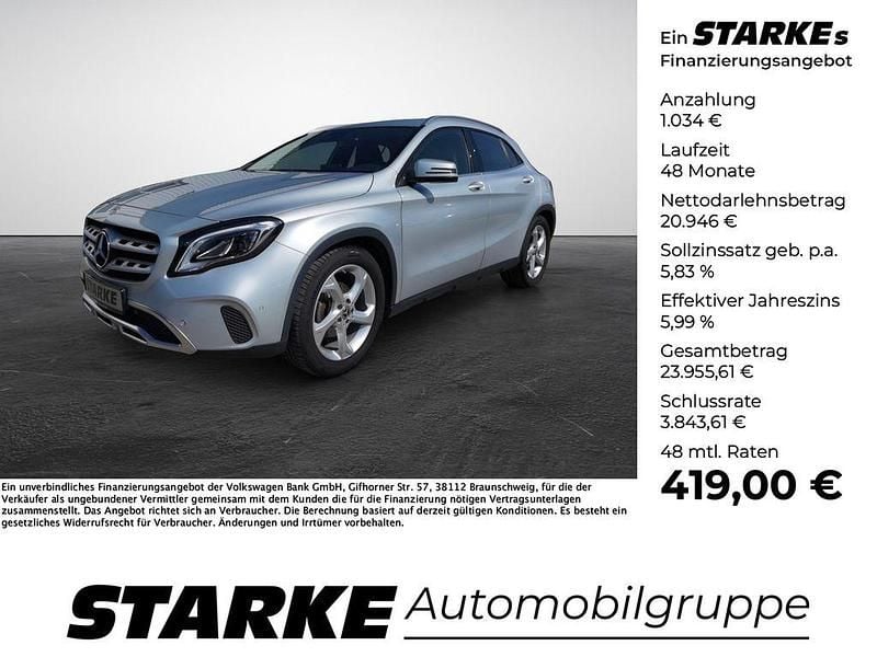 Silber Gebraucht 2019 Mercedes GLA180 SUV | 21.980 € (Fairer Preis) - Bild 1/4
