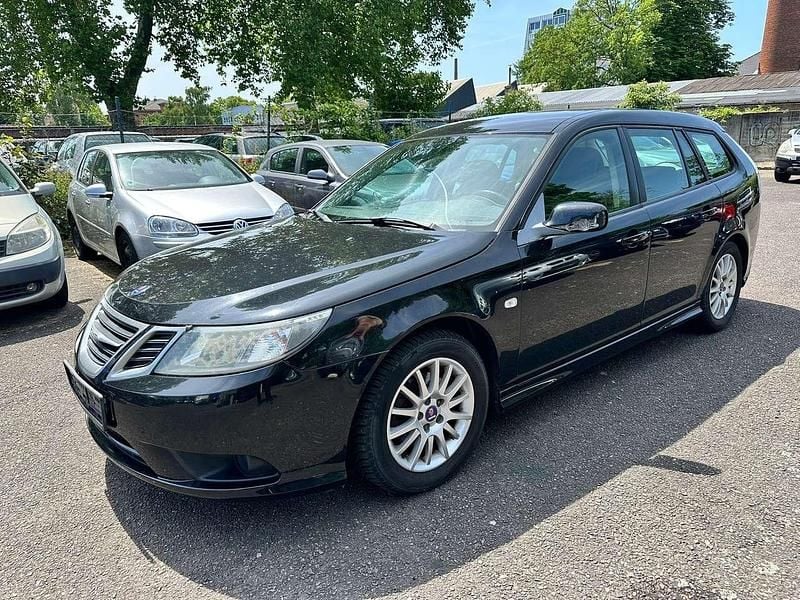 Schwarz Gebraucht 2007 Saab 9-3 Linear Kombi | 1.900 € (Superpreis) - Bild 1/4