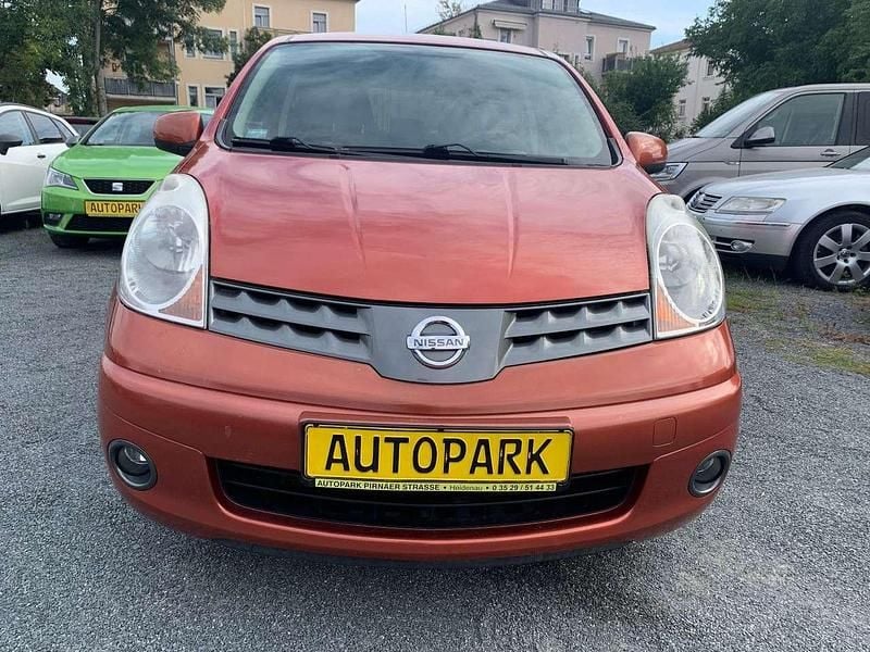 Gebraucht Nissan Note Acenta 88 PS (64 kW) 2008 Orange Limousine