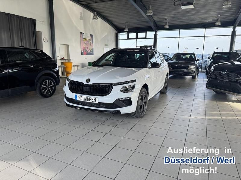 Moon weiß metallic Neu 2025 Skoda Kamiq Monte Carlo SUV | 24.790 € (Fairer Preis) - Bild 1/3