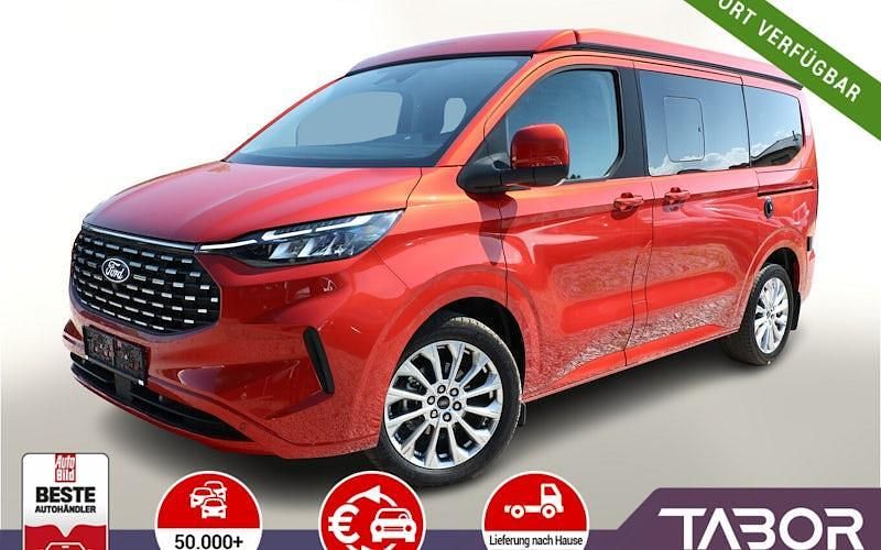 Rot Neu 2025 Ford Tourneo Custom Titanium Van / Kleinbus | 59.088 € (Teuer) - Bild 1/4